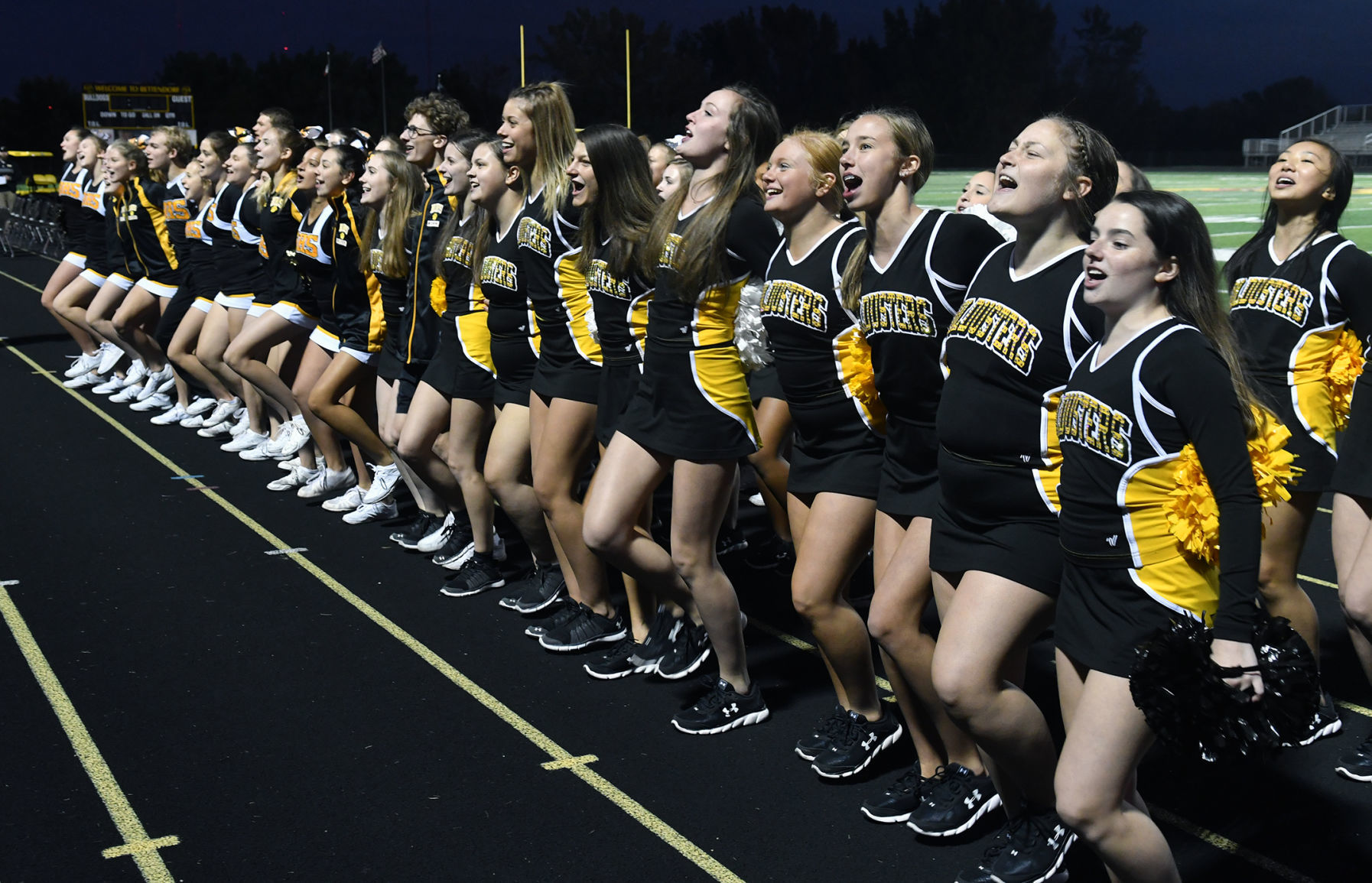 Bettendorf High School homecoming parade.